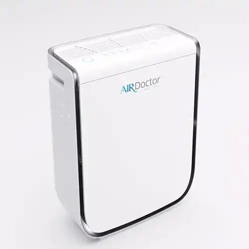 AIRDOCTOR AD2000 Air Purifier for Small & Medium Rooms and Small Bedrooms. 3 Stage Filtration with Pre-Filter, UltraHEPA, Carbon/VOC (AirDoctor 2000)